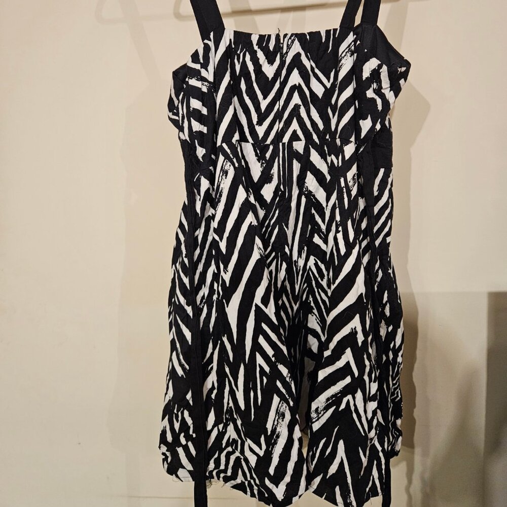 Zebra Print Dress - Size 22